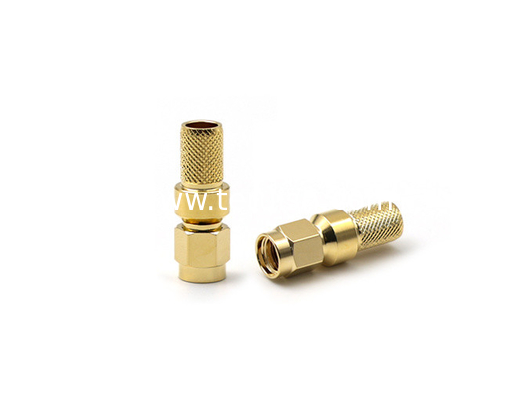 RF Connector SMA Male for LMR300 cable, crimp