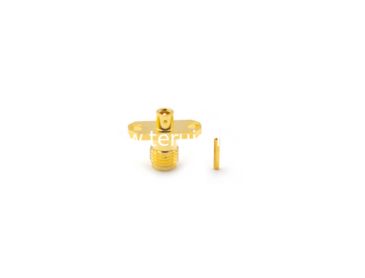 SMA Female Flange Connector For .086/RG405 Cable