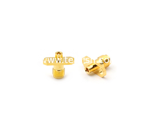 SMA Female Flange Connector For .086/RG405 Cable