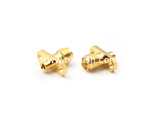 SMA Female Flange Connector For .086/RG405 Cable