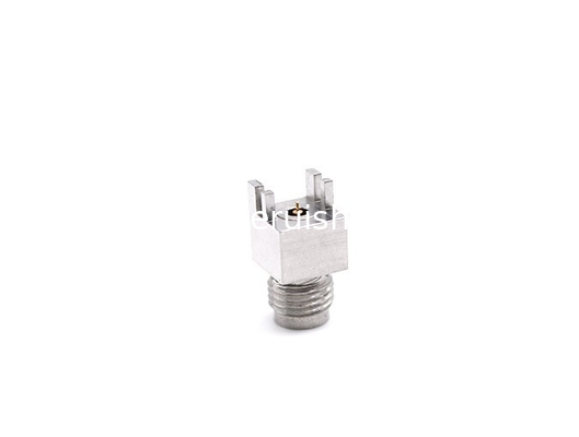 RF Coaxial Connector Stainless Steel 2.4 female PCB Mount