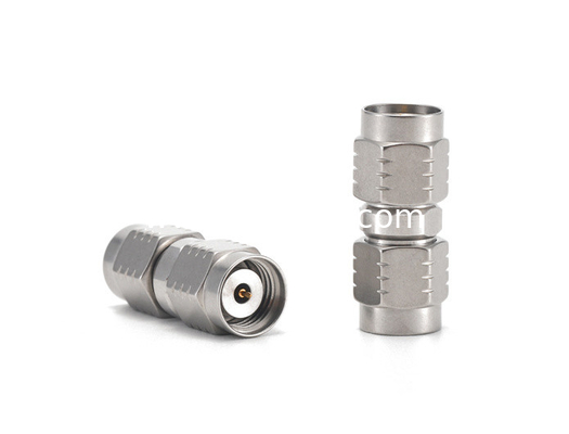 1.85mm male to 1.85mm male stainless steel RF Coaxial Adaptor