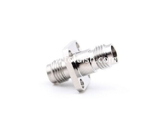 2.4mm Female to 2.4mm Female Flange RF Adapter