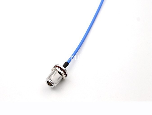 N Female BH to N Female BH Connector for 141 Cable Length 500mm