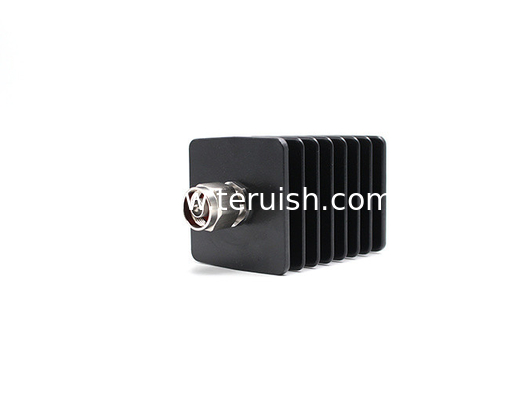 High Power 50 Watt RF Load Up to 4GHz with N Male Black Anodized Aluminum