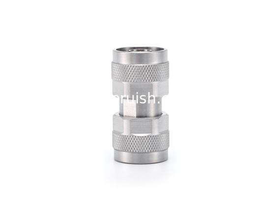 Double N Male Stainless Steel Precision RF Adapter