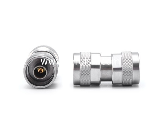 Double N Male Stainless Steel Precision RF Adapter
