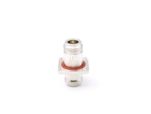 N female to N female Flange RF Adapter