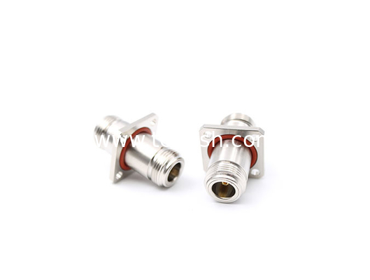 N female to N female Flange RF Adapter