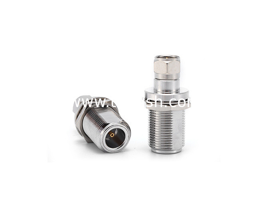 RF Adapter N Female to F Male Bulkhead