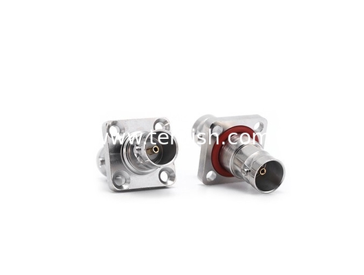 BNC 75ohm Female to Female Flange Adapter