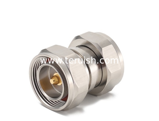 Double L29 (7/16) Male RF Adapter