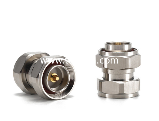 Double L29 (7/16) Male RF Adapter