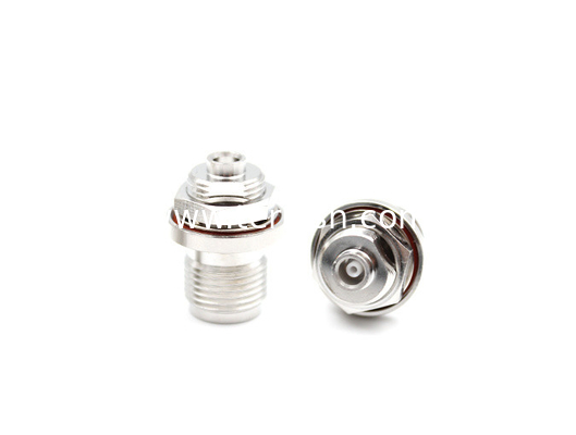 RF Adapter TNC Female to MCX Female Bulkhead
