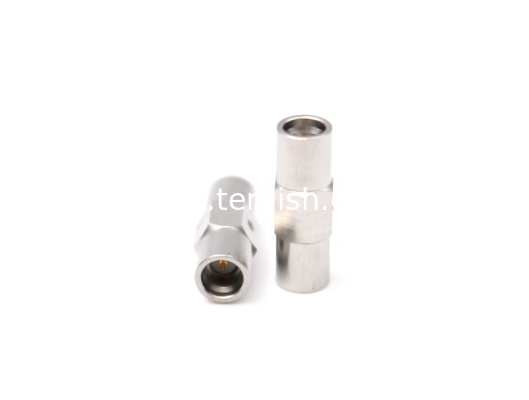 SMP Male to SMP Male Stainless Steel RF Adapter