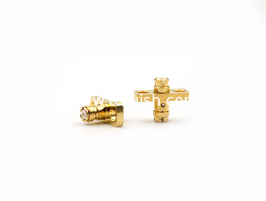 RF Adapter SMP Female to Female Flange