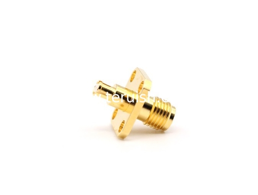 RF Adapter SMA Female to SMP Female Flange