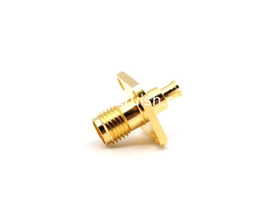 RF Adapter SMA Female to SMP Female Flange