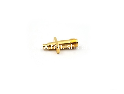 RF Adapter SMA Female to SMP Female Flange