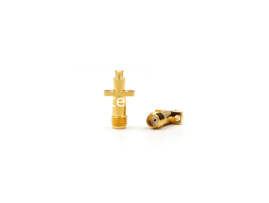 RF Adapter SMA Female to SMP Female Flange