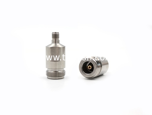 N female to 3.5mm female RF Coaxial Adapters stainless steel