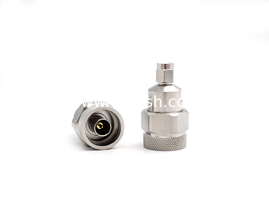 N Male to SMA Male Stainless Steel RF Adapter
