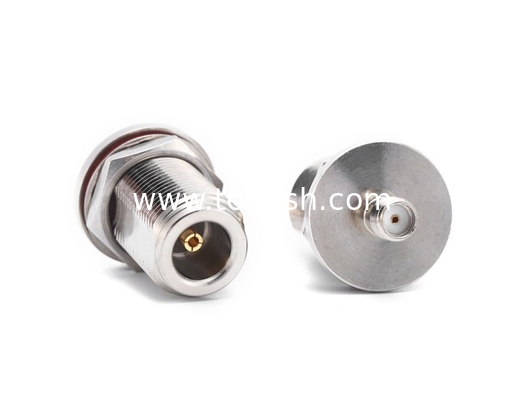 N female to SMA female Bulkhead RF Adapter