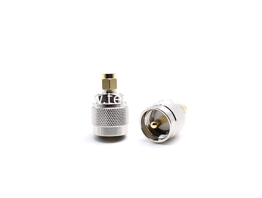 UHF Male to SMA Male Adapter