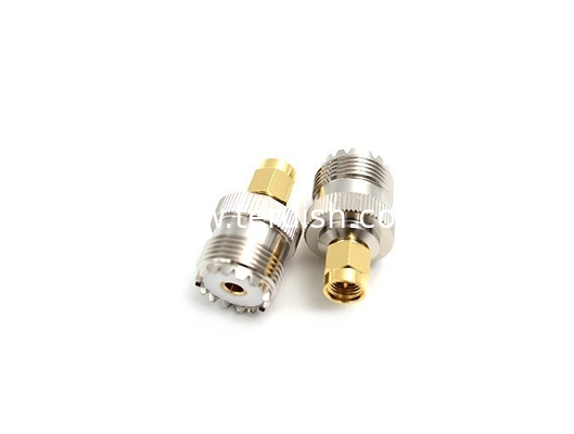 RF Adapter UHF Female to SMA Male