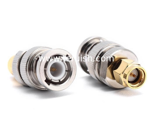 BNC male to SMA male RF Coaxial Adapter