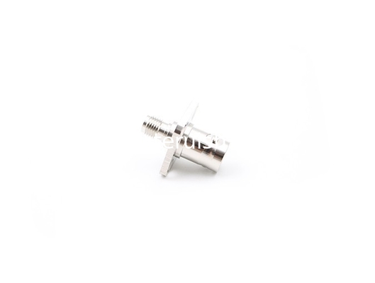 RF Connector BNC Female to SMA Female FLange mount