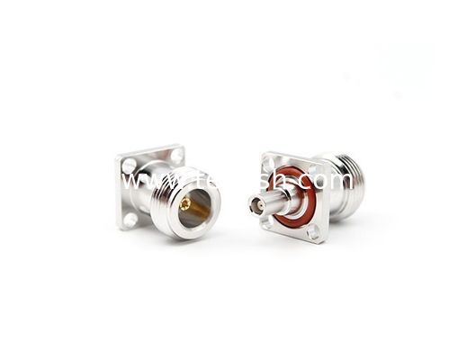 RF Adapter N Female to MCX Female Flange