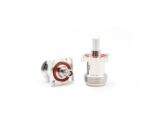 RF Adapter N Female to MCX Female Flange