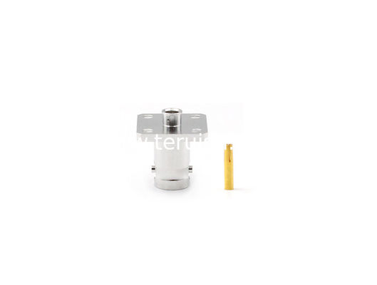 BNC Female Flange Connector For .141 Cable