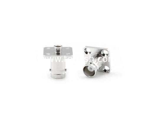BNC Female Flange Connector For .141 Cable