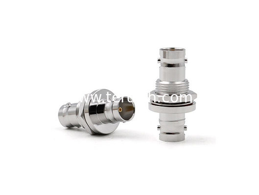 75Ω RF Adapter BNC double female bulkhead