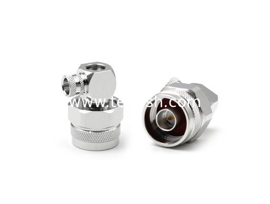 N Male Right Angle for RG401/.250 Cable