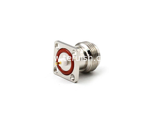 RF Connector N Female Flange Mount