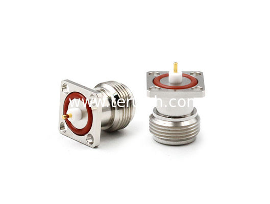 RF Connector N Female Flange Mount
