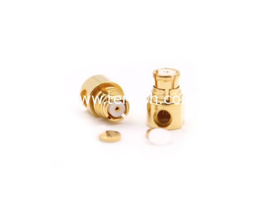 RF Connector SMP Female Right Angle for 086/RG405 cable