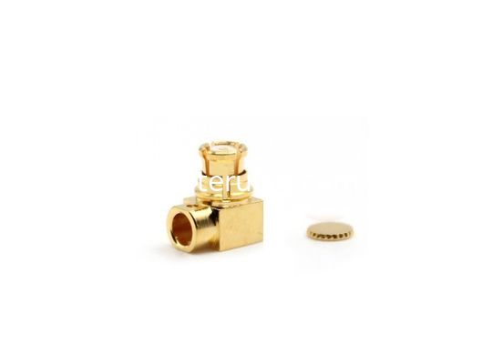 RF Connector SMP Female Right Angle for RG405 Cable