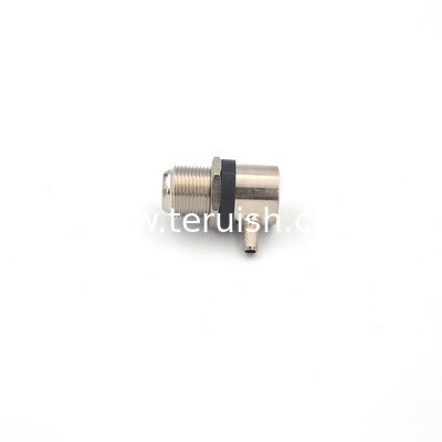 UHF Female Right Angle bulkhead RF Coaxial Connector
