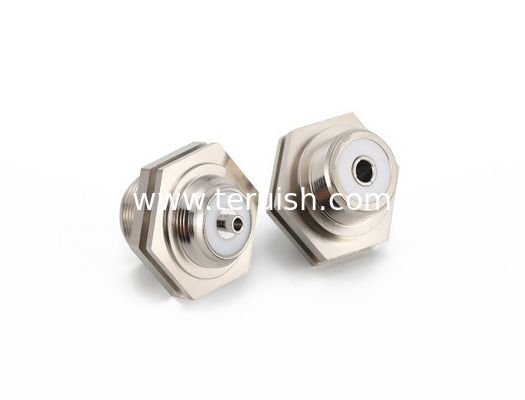 UHF female RF Coaxial Connector microstripe terminal