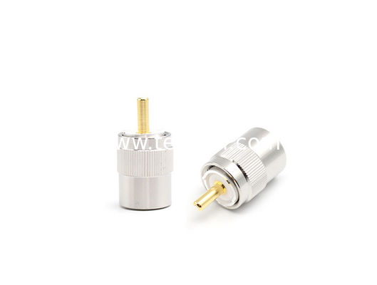 UHF Male Twist-on Connector For SYV-50-7-1 Cable