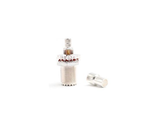 RF Connector UHF Female Bulkhead for LMR240 Cable Crimp
