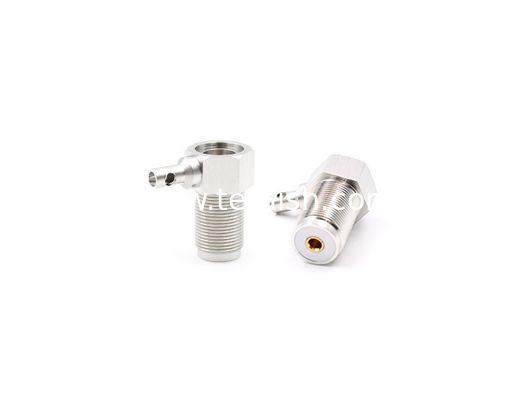 UHF Female Bulkhead Right angel Connector for RG58