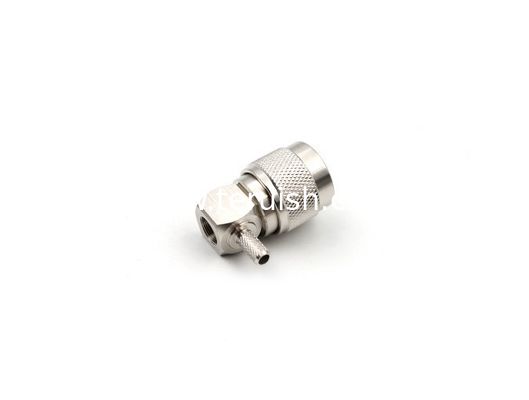 Angle for 5D-FB Cable, Crimp
