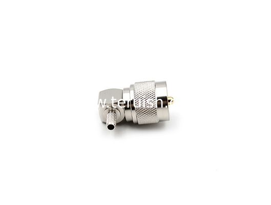 Angle for 5D-FB Cable, Crimp