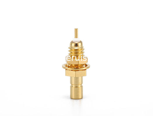 SMB male bulkhead RF Coaxial Connector