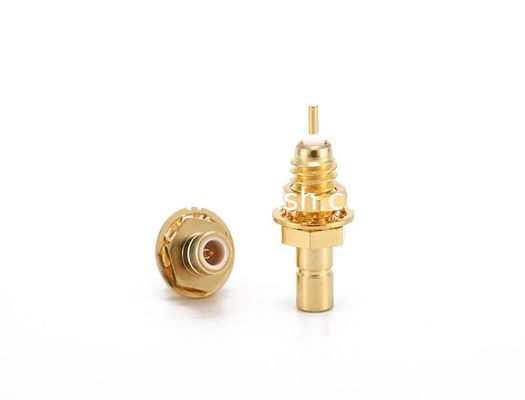 SMB male bulkhead RF Coaxial Connector
